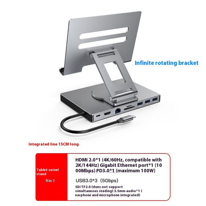 USB Flat Rotating Type-C Extension Converter - Sheiloo