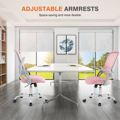Adjustable Tall Office Chair With Foot Ring - Sheiloo