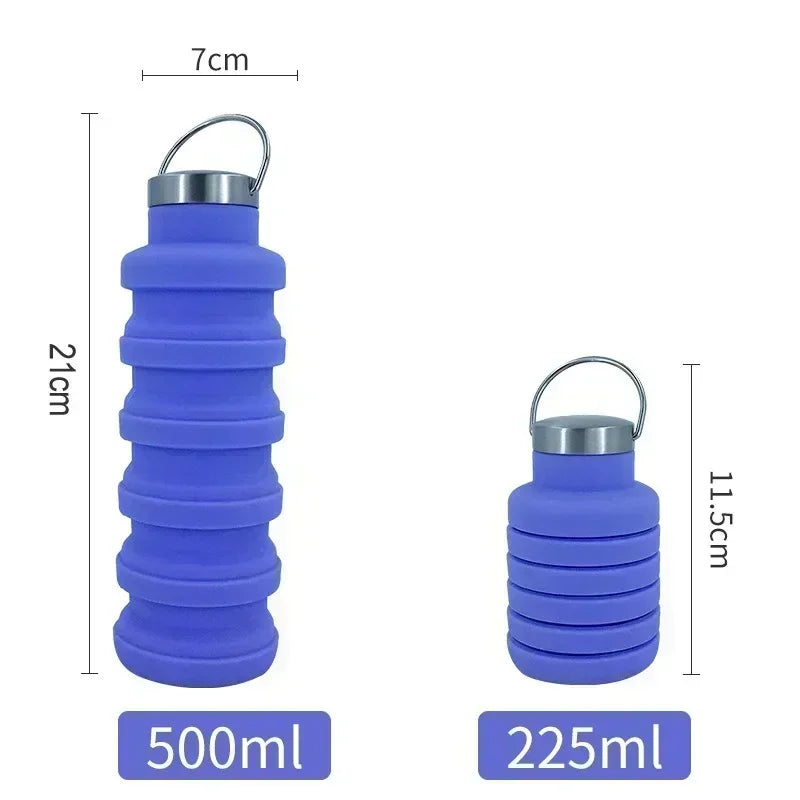 New Portable Silicone Water Bottle