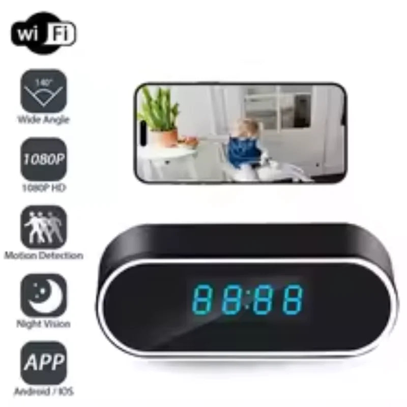 Wireless Mini Alarm Clock 