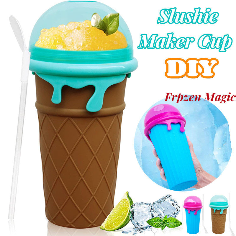 500ml Large Capacity Summer Squeeze Slushy Cup - Sheiloo
