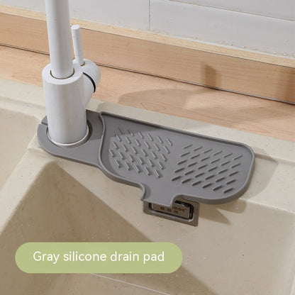 Silicone Draining Pad Kitchen Sink Rack