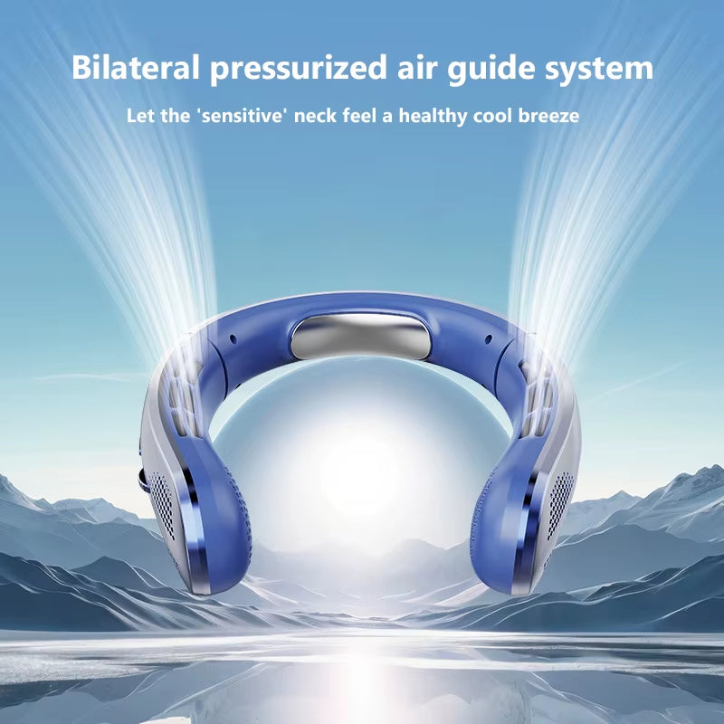 Portable Bladeless Mini Hanging Neck Fan