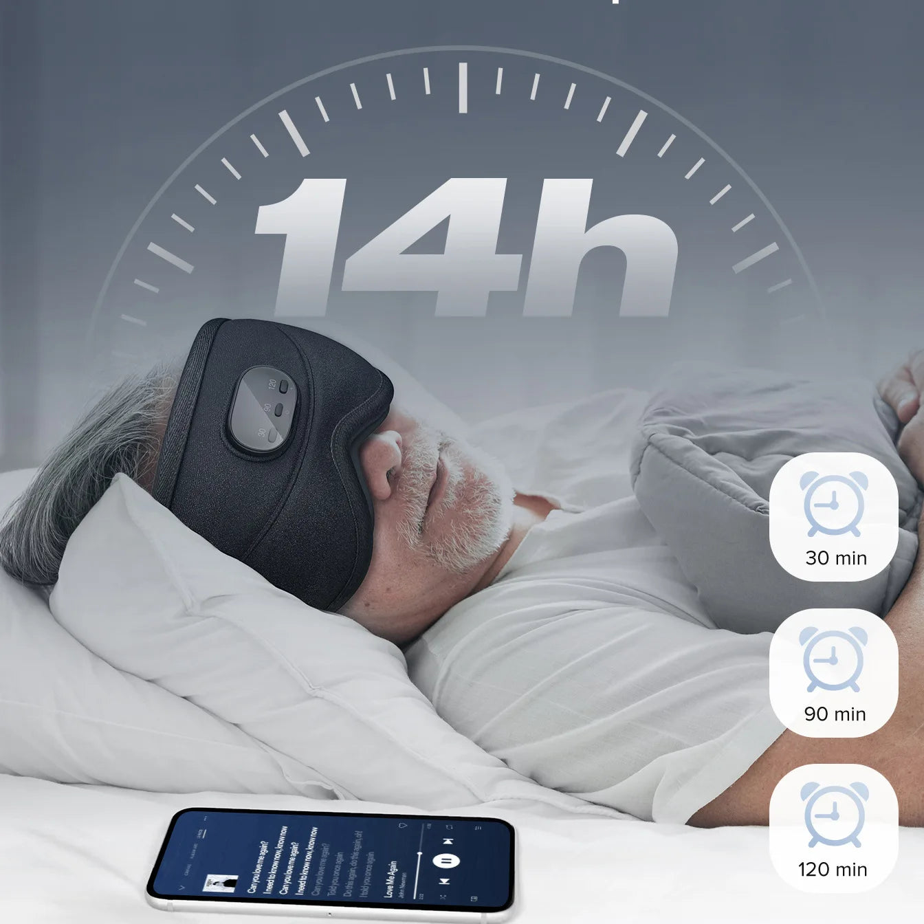 3D Bluetooth Sleeping Mask 
