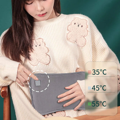 USB Rechargeable Hot Water Bag Hand Warmer 