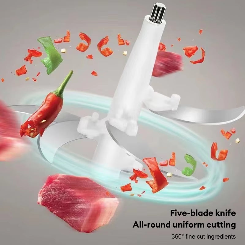 Electric Stainless Steel Meat Chopper