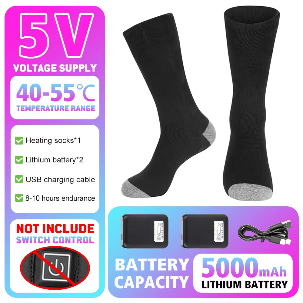 Winter Rechargeable Heating Socks
