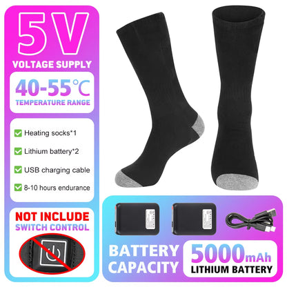 Winter Rechargeable Heating Socks