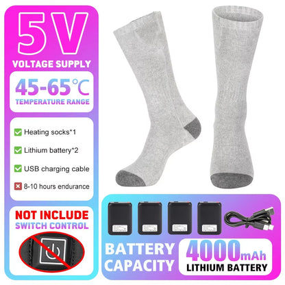 Winter Rechargeable Heating Socks