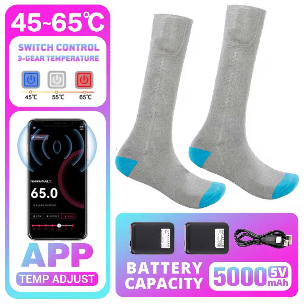 Winter Rechargeable Heating Socks