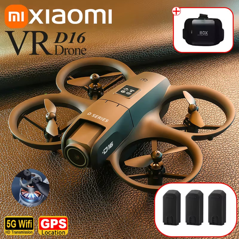 8K Aerial HD Profesional Dual-Camera D16 GPS Drone
