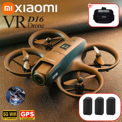  8K Aerial HD Profesional Dual-Camera D16 GPS Drone