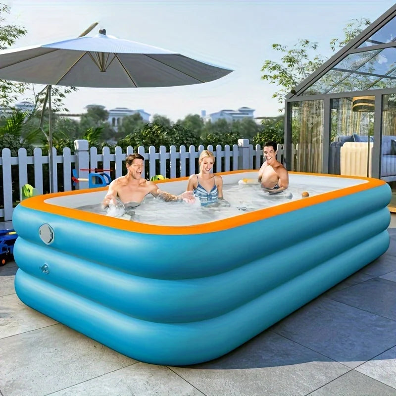Inflatable Swimming Pool for Family Fun