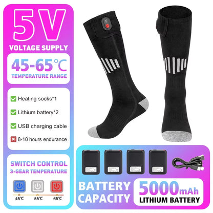 Winter Rechargeable Heating Socks