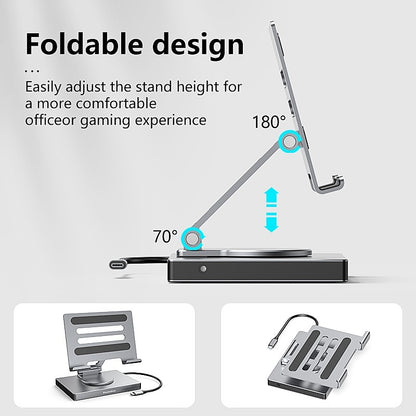 USB Flat Rotating Type-C Extension Converter - Sheiloo