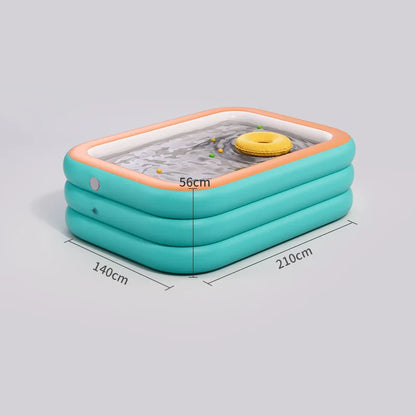 Inflatable Swimming Pool for Family Fun