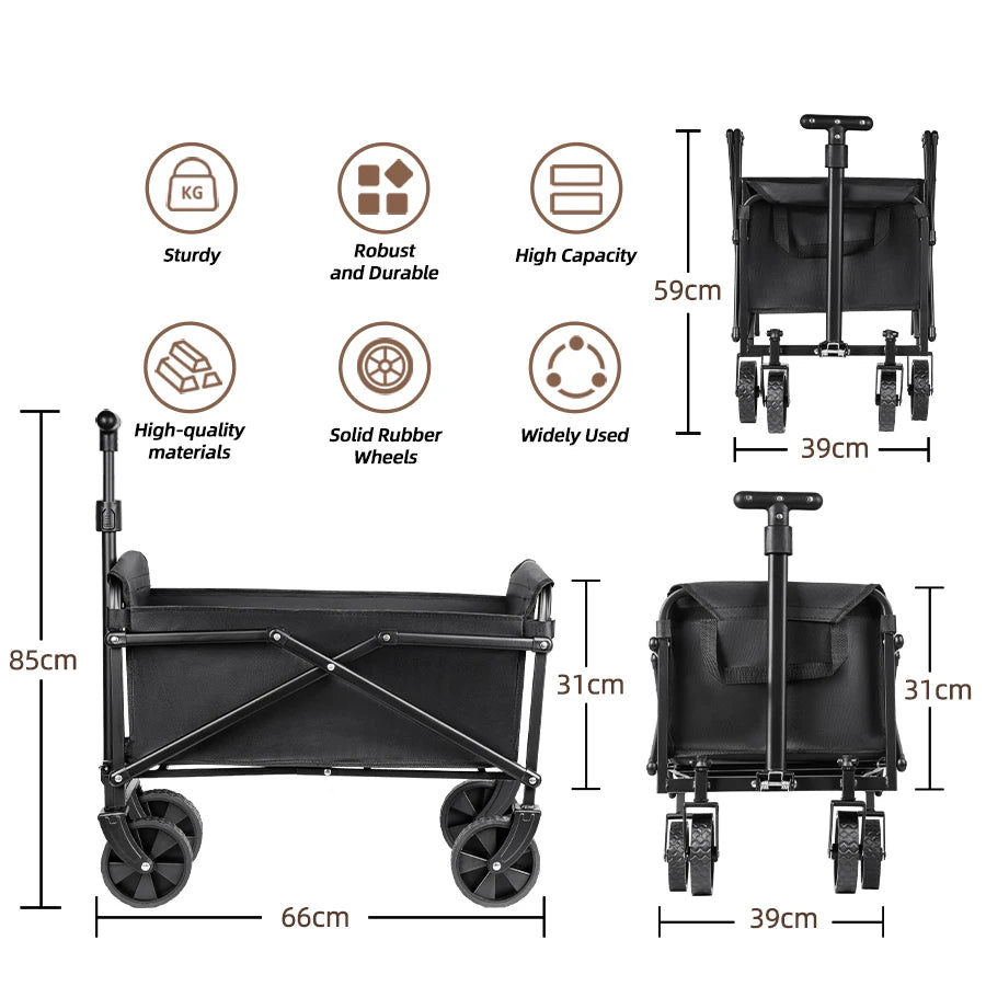 Foldable Portable Picnic Outdoor Camping Cart