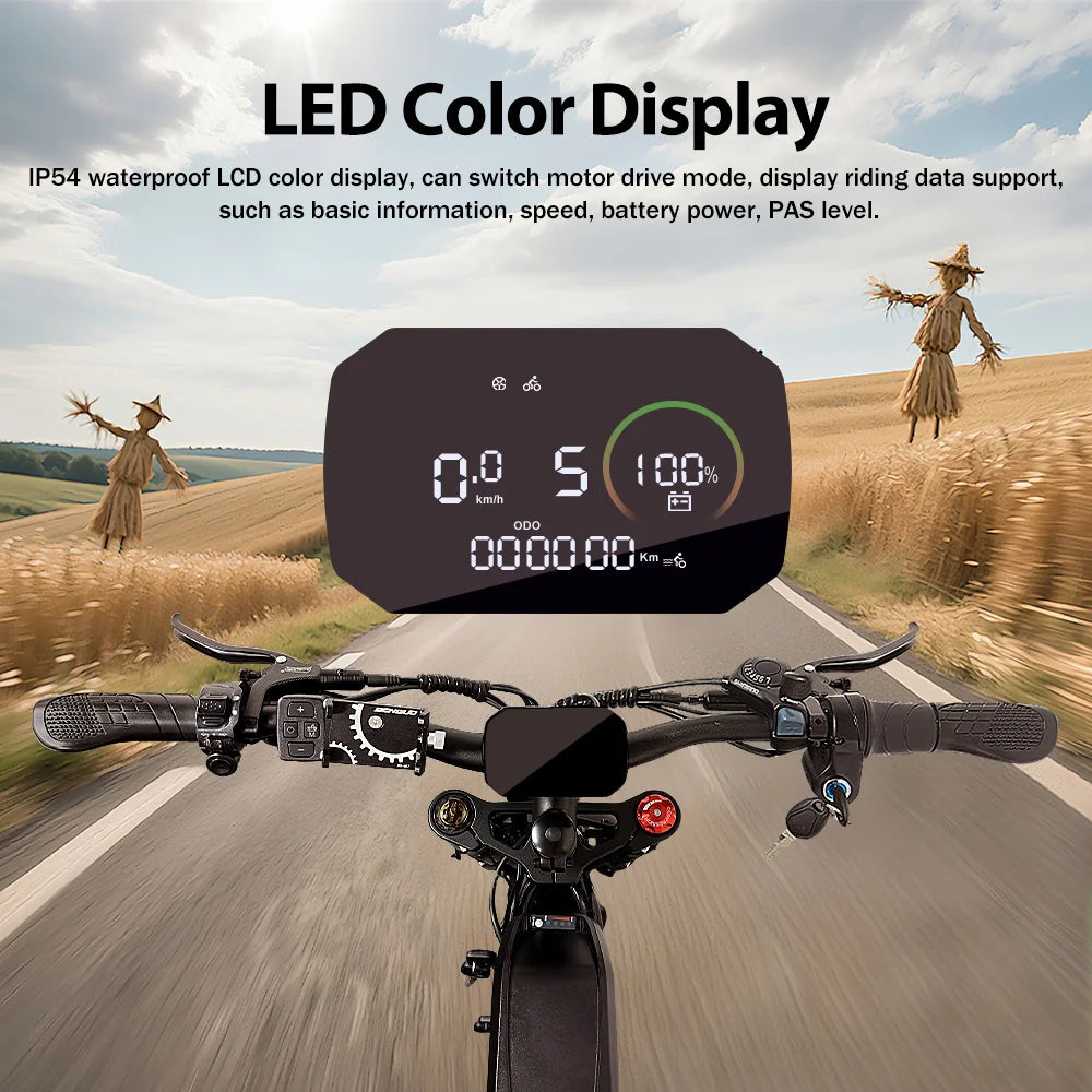 Electric Bicycle 2000W+1500W Dual Motor Electric Bike