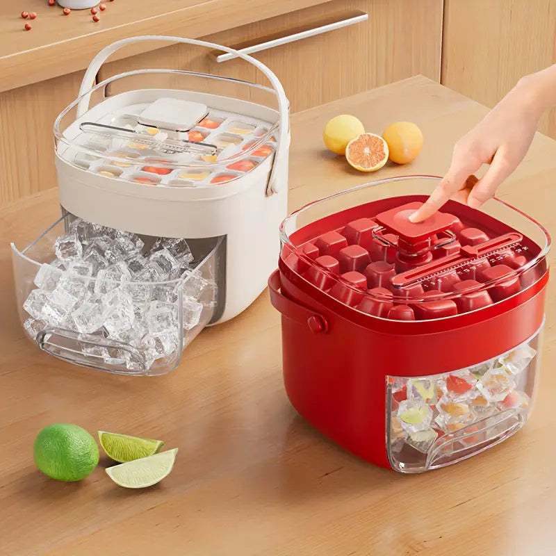 Portable 48 Pcs Large Capacity Ice Cube Tray - Sheiloo