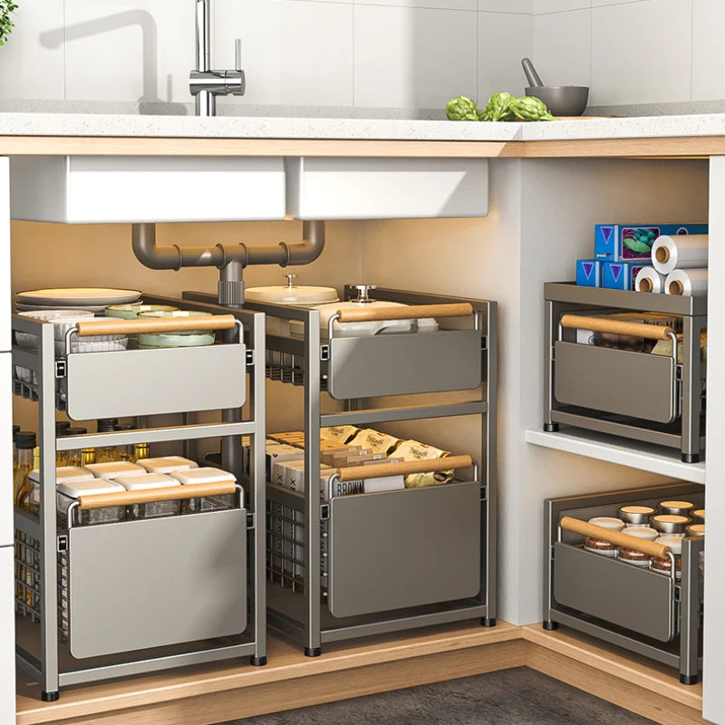 Under Sink Organizer Rack