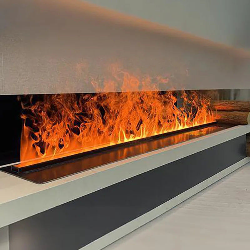 3D Atomized Fireplace with Colorful Steam Flame