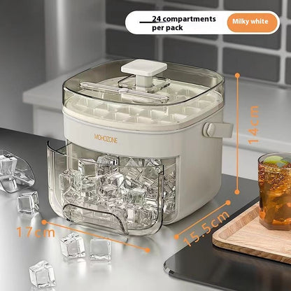 Portable 48 Pcs Large Capacity Ice Cube Tray - Sheiloo