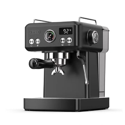 Espresso Machine - Temperature & Cup Volume Adjustable at Will - with Intelligent Display Screen
