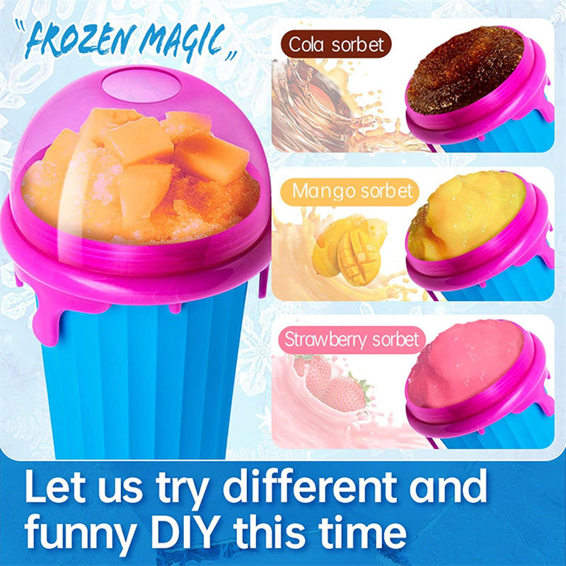 500ml Large Capacity Summer Squeeze Slushy Cup - Sheiloo