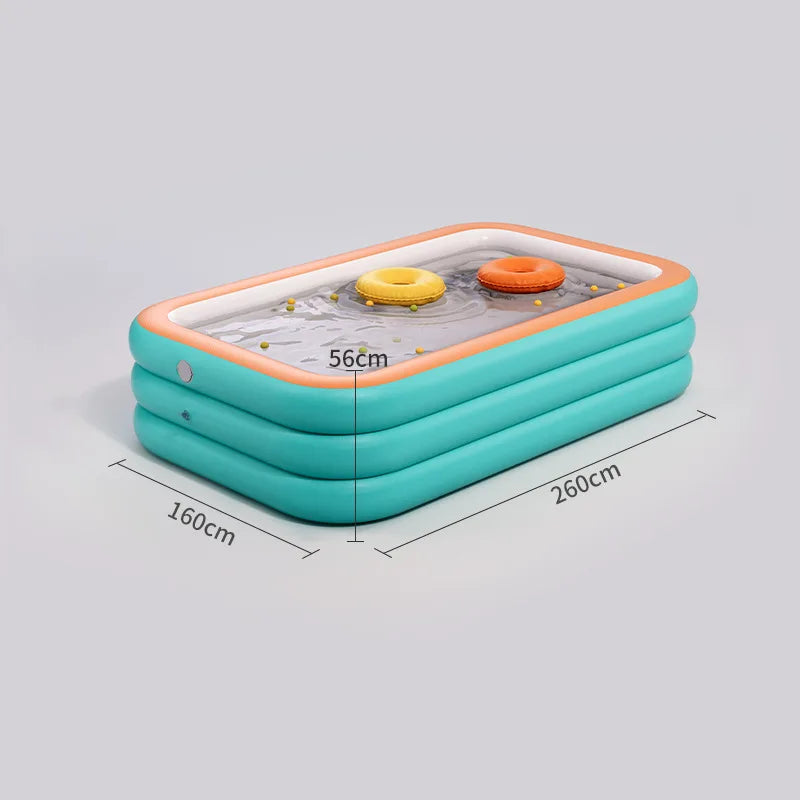 Inflatable Swimming Pool for Family Fun