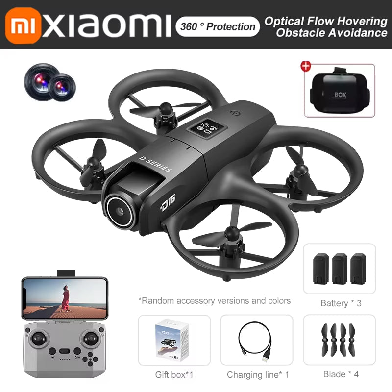  8K Aerial HD Profesional Dual-Camera D16 GPS Drone