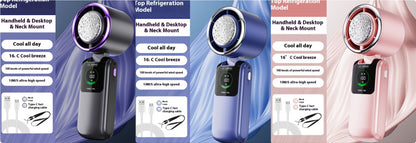High-Speed Eletirc Mini Hanging Neck Fan - Sheiloo
