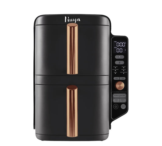6 in 1 Air Fryer, Double Basket without Transformer