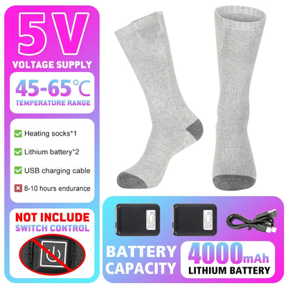 Winter Rechargeable Heating Socks