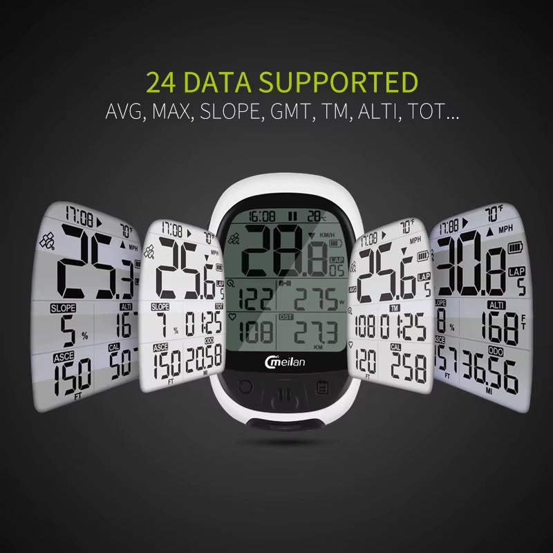  Bicycle Speedometer Wireless GPS