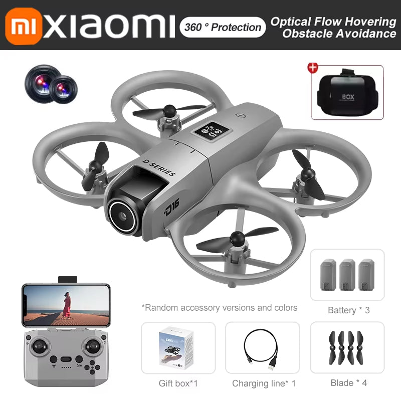  8K Aerial HD Profesional Dual-Camera D16 GPS Drone