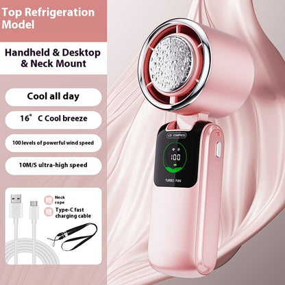 High-Speed Eletirc Mini Hanging Neck Fan - Sheiloo