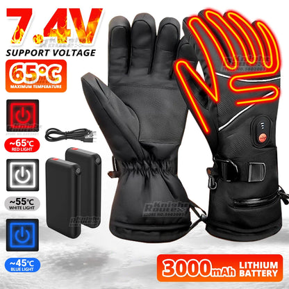 Rechargeable,Winter Thermal Gloves with Heating 