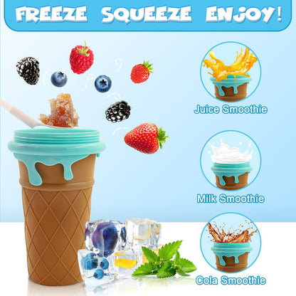 500ml Large Capacity Summer Squeeze Slushy Cup - Sheiloo