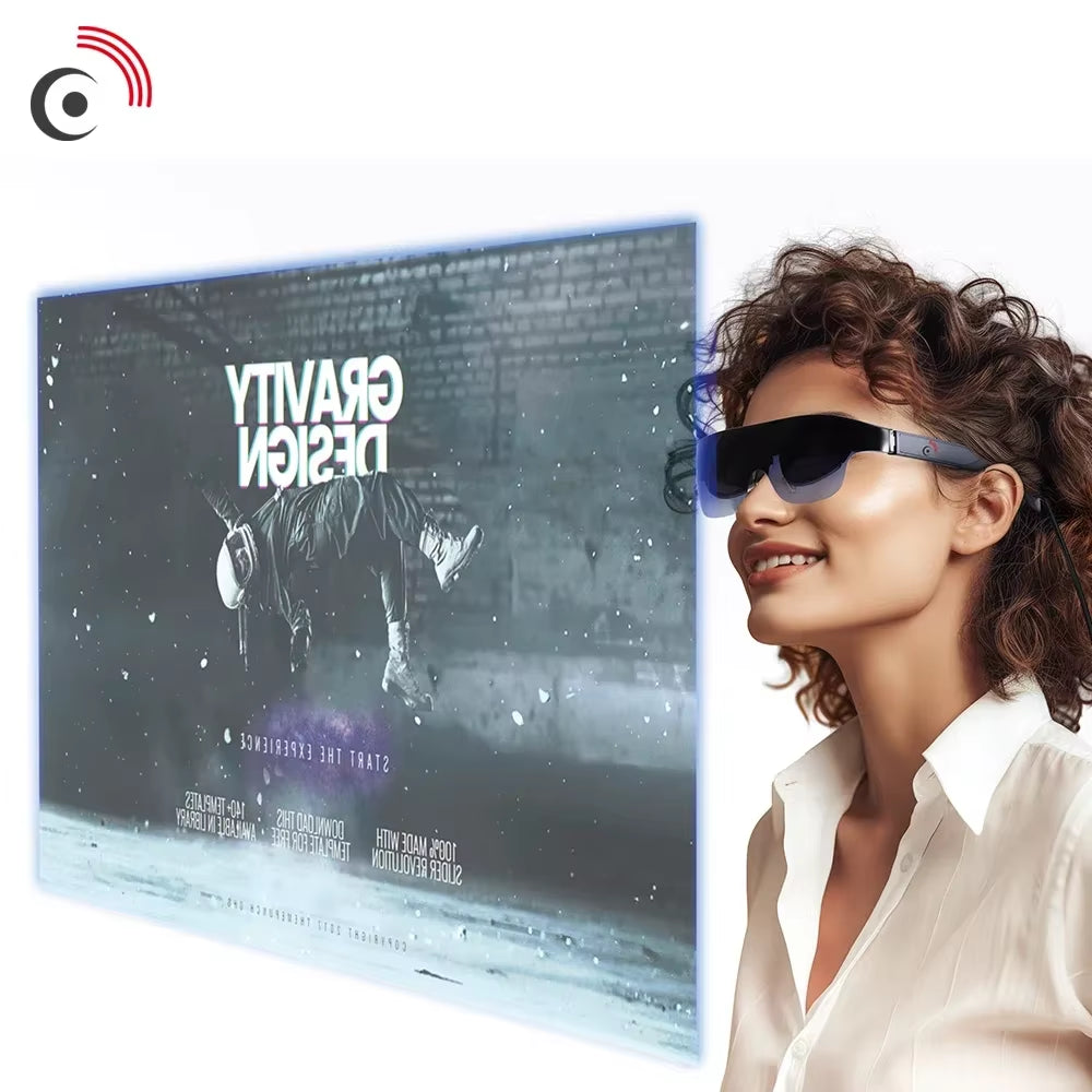 3D Virtual Reality Smart Glasses