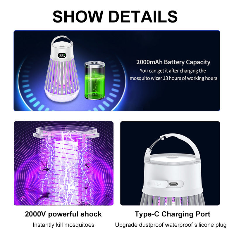 Mosquito Killer Radiationless Digital Repellent Lamp - Sheiloo