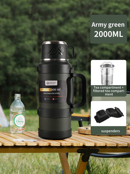Stainless Steel Thermos, Suitable for Travel