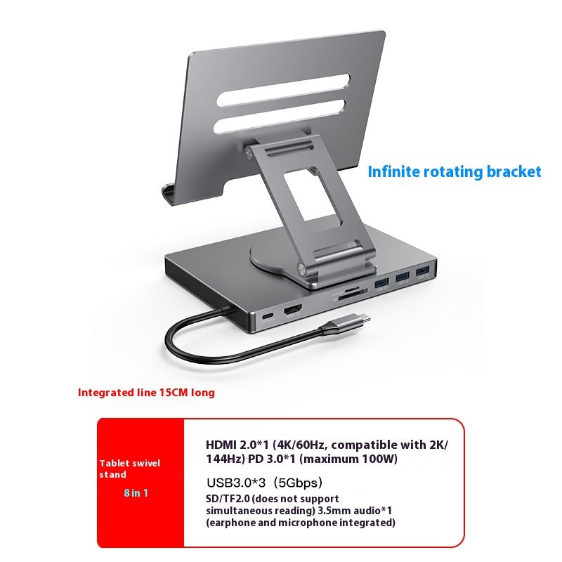 USB Flat Rotating Type-C Extension Converter - Sheiloo