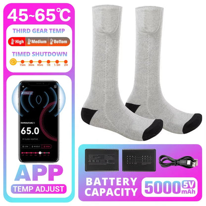 Winter Rechargeable Heating Socks