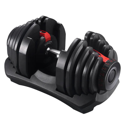 Free Weights Body Building Custom Logo Adjustable Dumbbell Sets 10-50Kg Multiweight Options Weighted Dumbbell