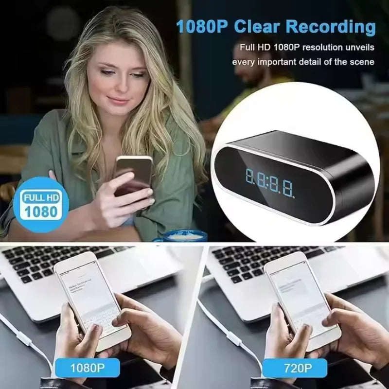 Wireless Mini Alarm Clock 