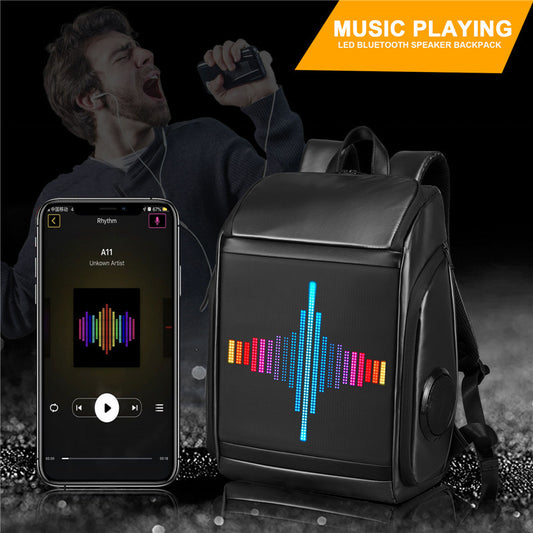 LED Smart Bluetooth Audio Backpack - Sheiloo