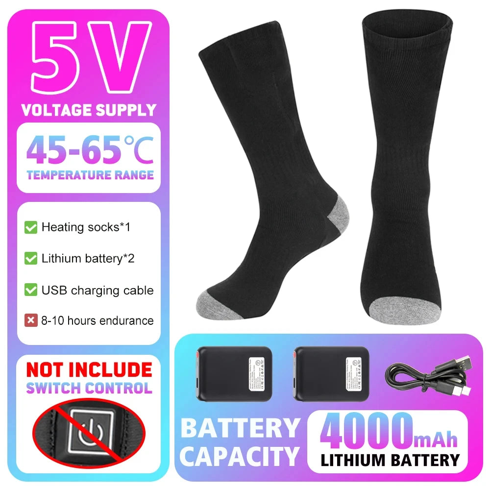 Winter Rechargeable Heating Socks