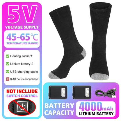 Winter Rechargeable Heating Socks