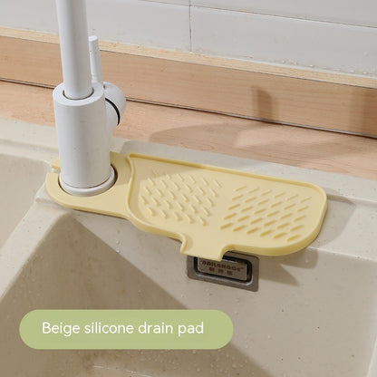 Silicone Draining Pad Kitchen Sink Rack