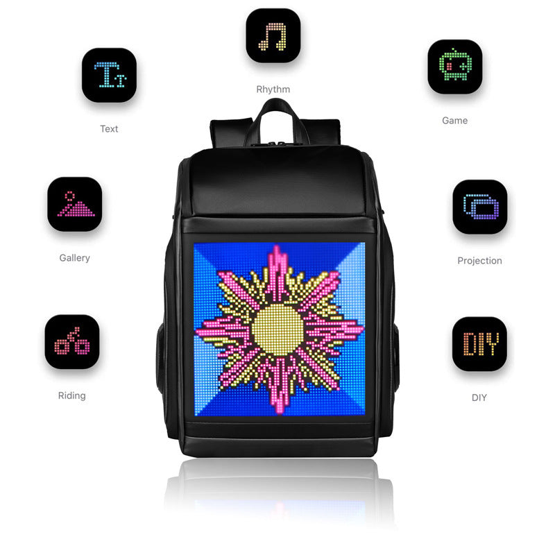 LED Smart Bluetooth Audio Backpack - Sheiloo